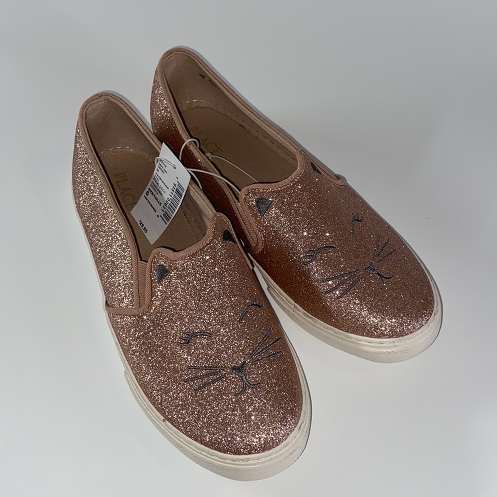 Cat Rose Gold Slip On
